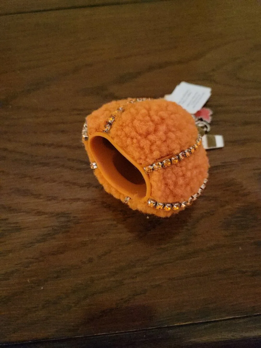 Bath and Body Works Applique Pumpkin PocketBac Holder